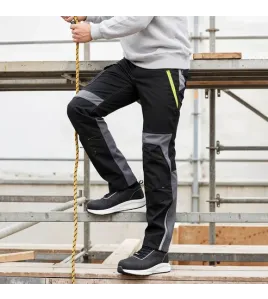 Работен панталон PRISMA SOFTSHELL 2.0 BLACK/GREY,02001956