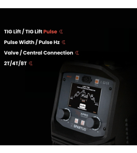 Инверторен заваръчен апарат SPARTUS XPro MIG 200 Dual Pulse XPROMIG200DP-PAK-24-3